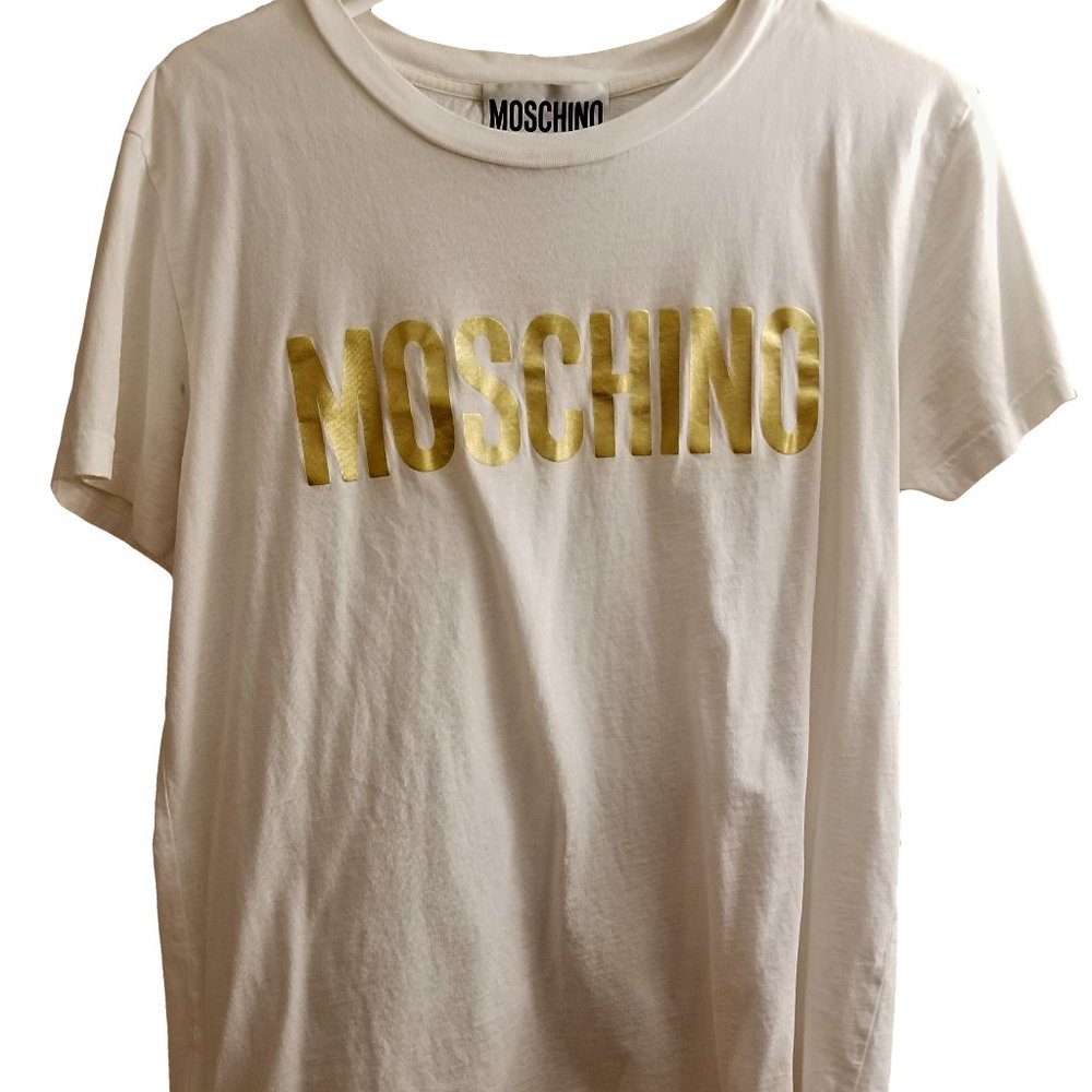 Moschino Gold Logo Tee